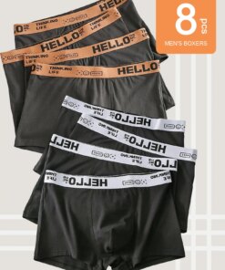 בוקסר צמוד לגבר HELLO – סט 8 יחידות