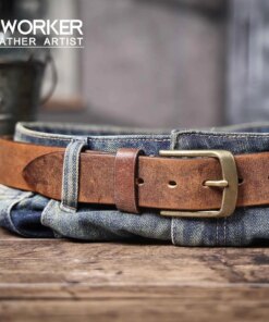 חגורת עור קלאסית