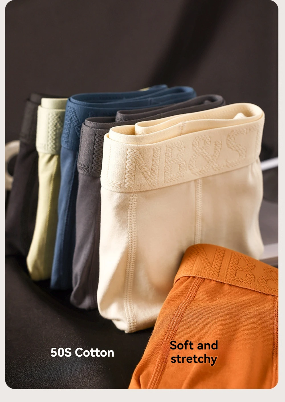 3PCS/Pack 100% Cotton Antibacterial Boxers Hombre Double-layer Breathable Hygroscopic U Pouch Underwear Fashion Men's Panties 3PCS/Pack 100% Cotton Antibacterial Boxers Hombre Double-layer Breathable Hygroscopic U Pouch Underwear Fashion Men's Panties