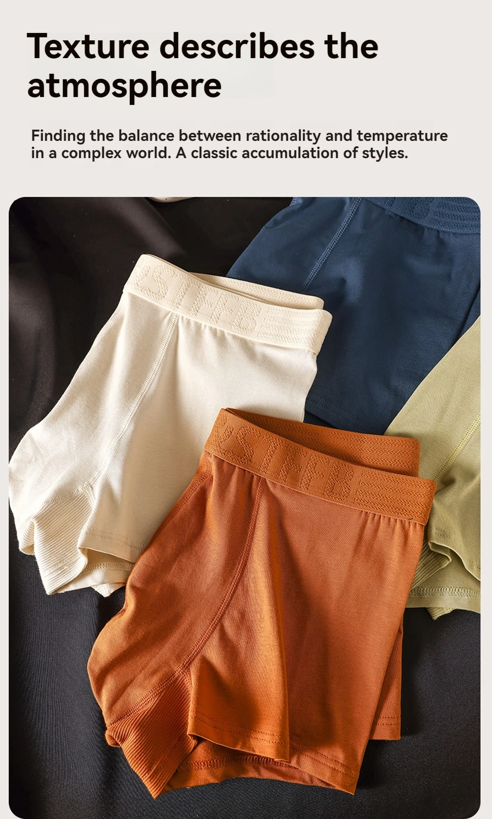3PCS/Pack 100% Cotton Antibacterial Boxers Hombre Double-layer Breathable Hygroscopic U Pouch Underwear Fashion Men's Panties 3PCS/Pack 100% Cotton Antibacterial Boxers Hombre Double-layer Breathable Hygroscopic U Pouch Underwear Fashion Men's Panties